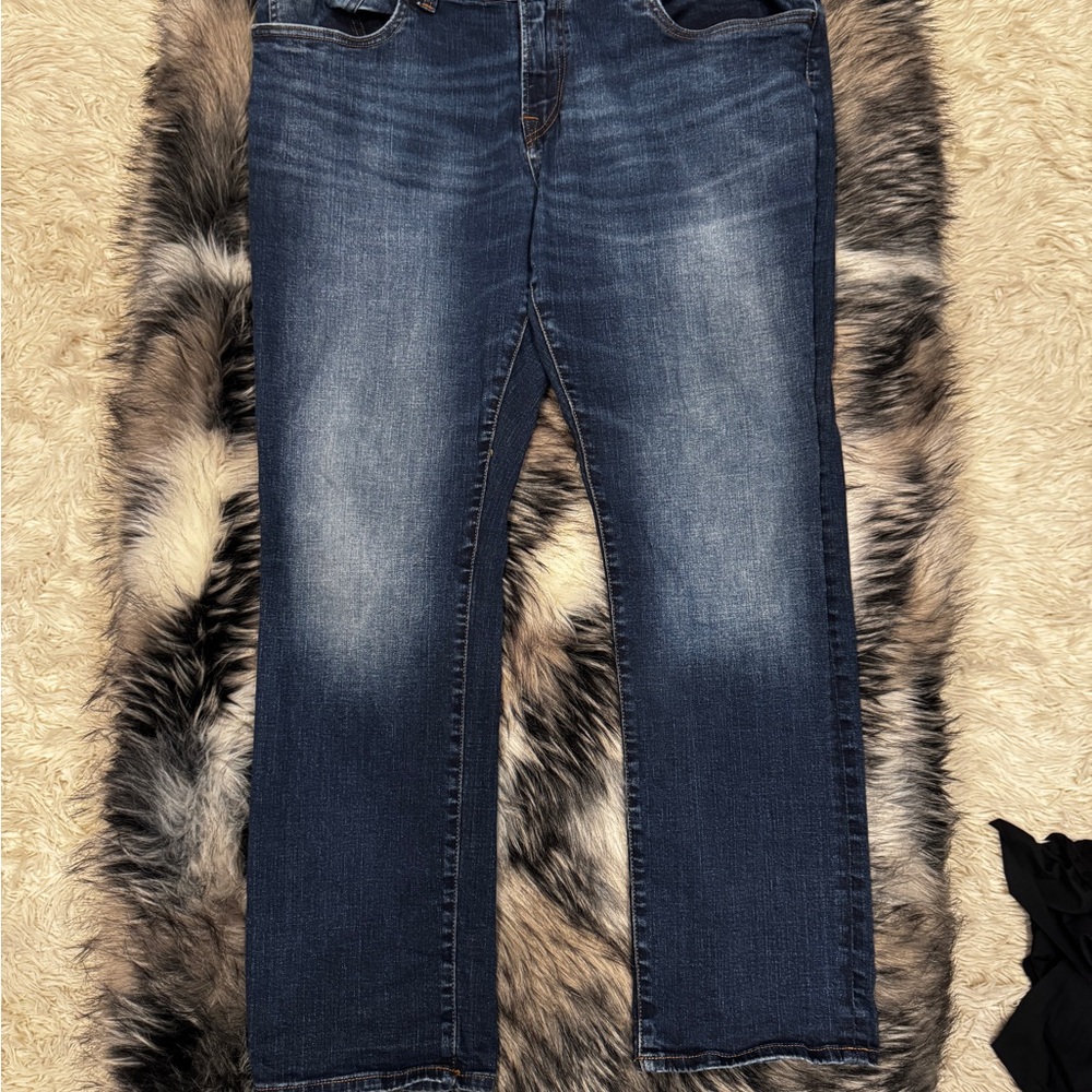 Buffalo David Bitton Men's Relaxed Jeans - Dark Blue